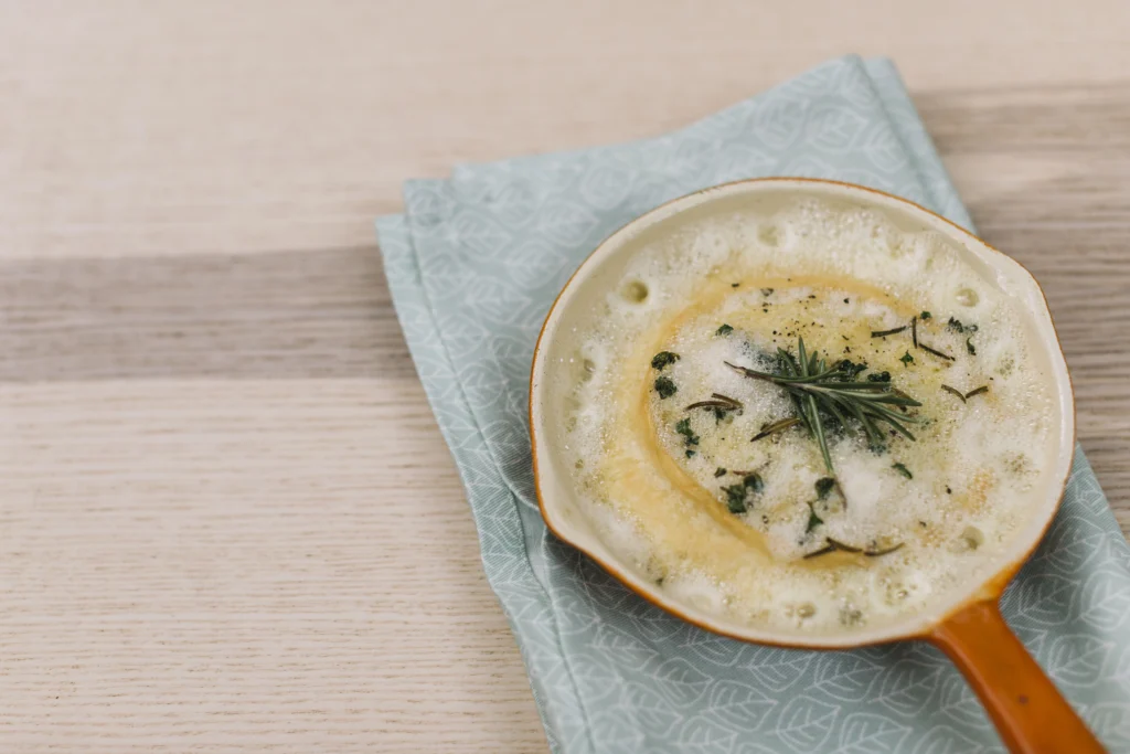 Creamy Chicken Alfredo with jarred Alfredo sauce, fresh herbs, and Parmesan cheese