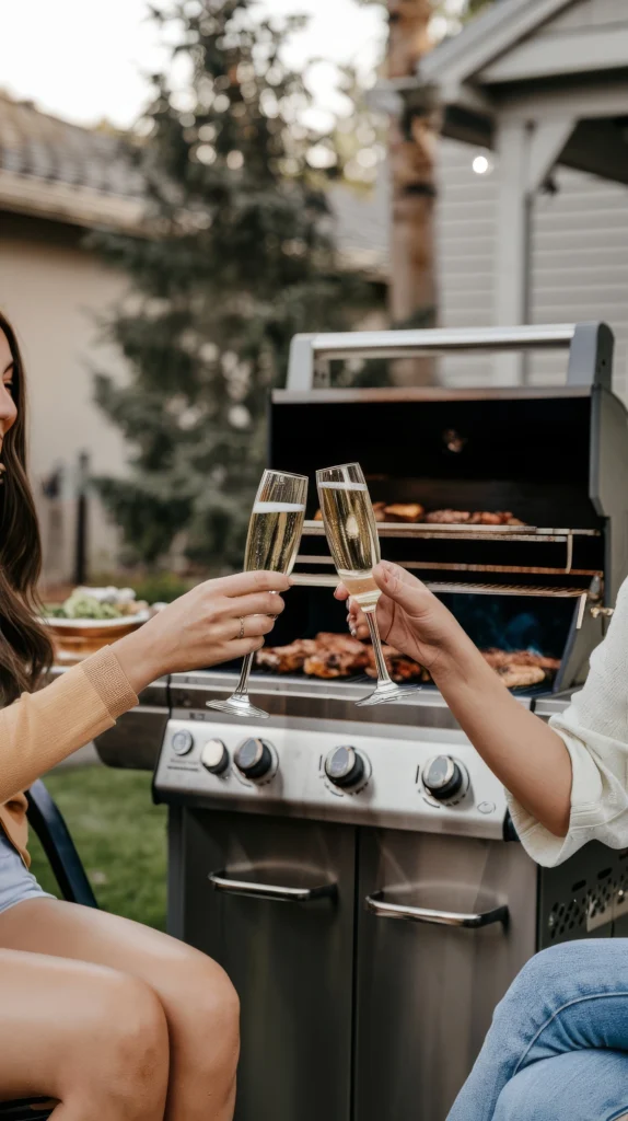Juicy BBQ ribs cooking on a pellet grill for a beginner-friendly recipe