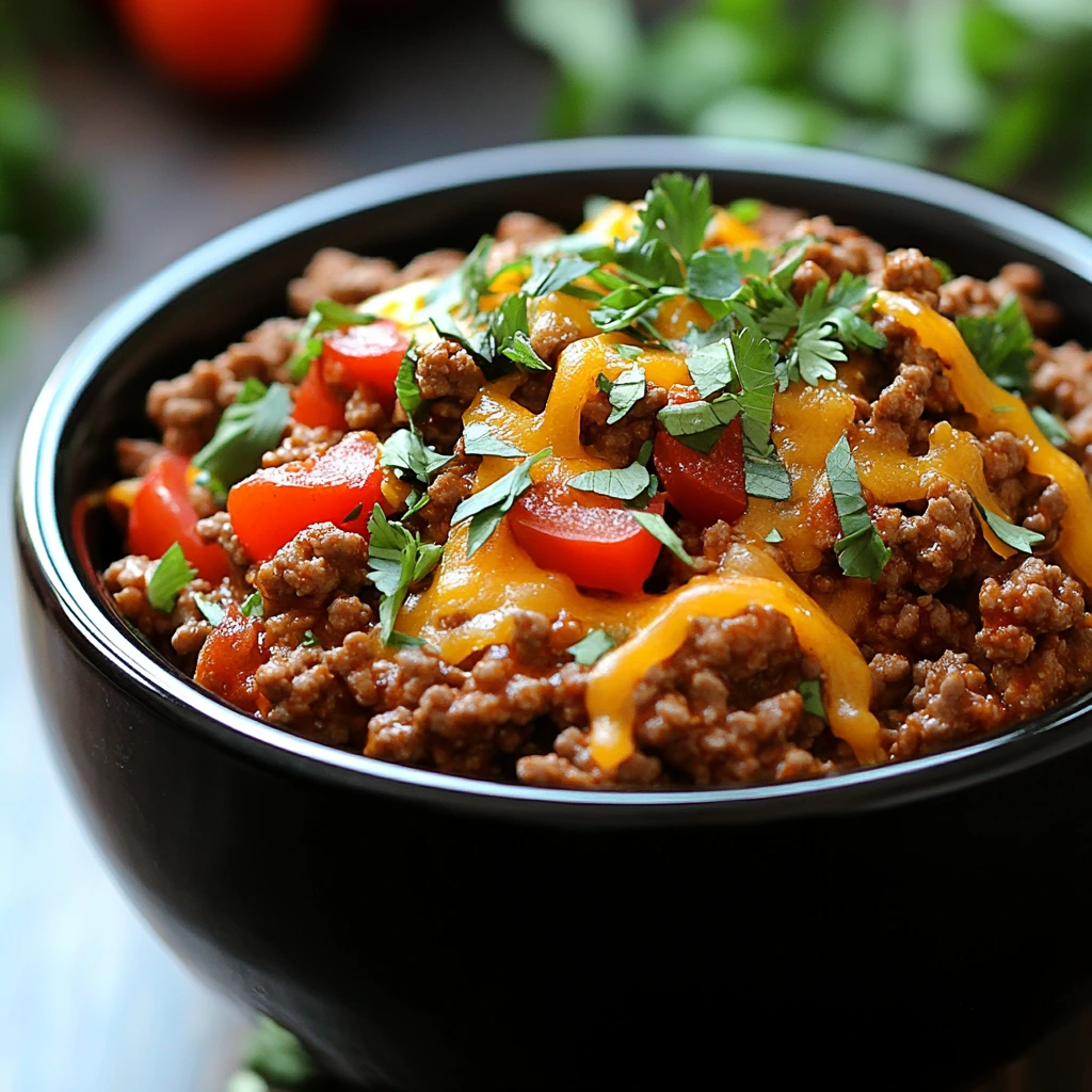 Ground Beef Crock Pot
A delicious crock pot meal with ground beef, vegetables, and spices simmering inside.