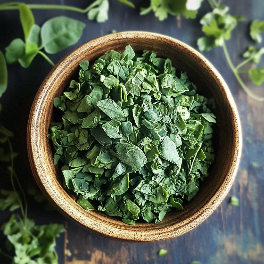 A colorful assortment of top moringa leaves recipes, including soups, smoothies, and stir-fry dishes, beautifully plated on a rustic wooden table.