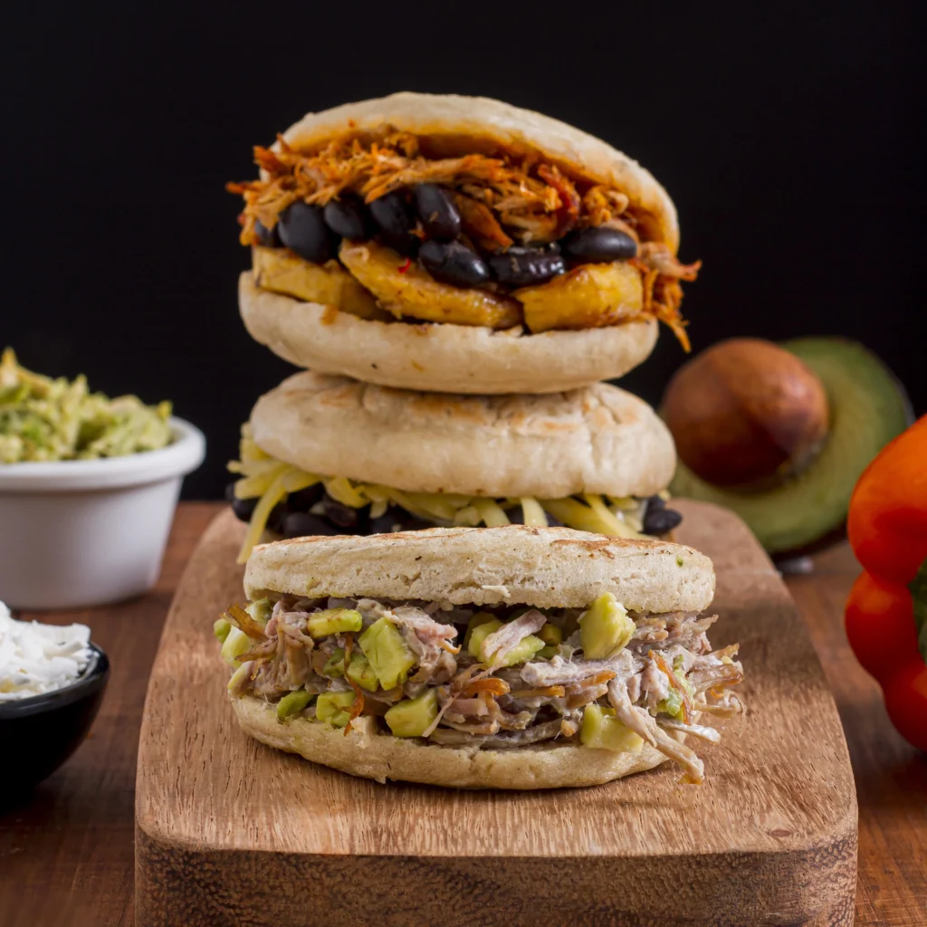 Delicious homemade Gorditas filled with cheese and eggs, perfect for breakfast