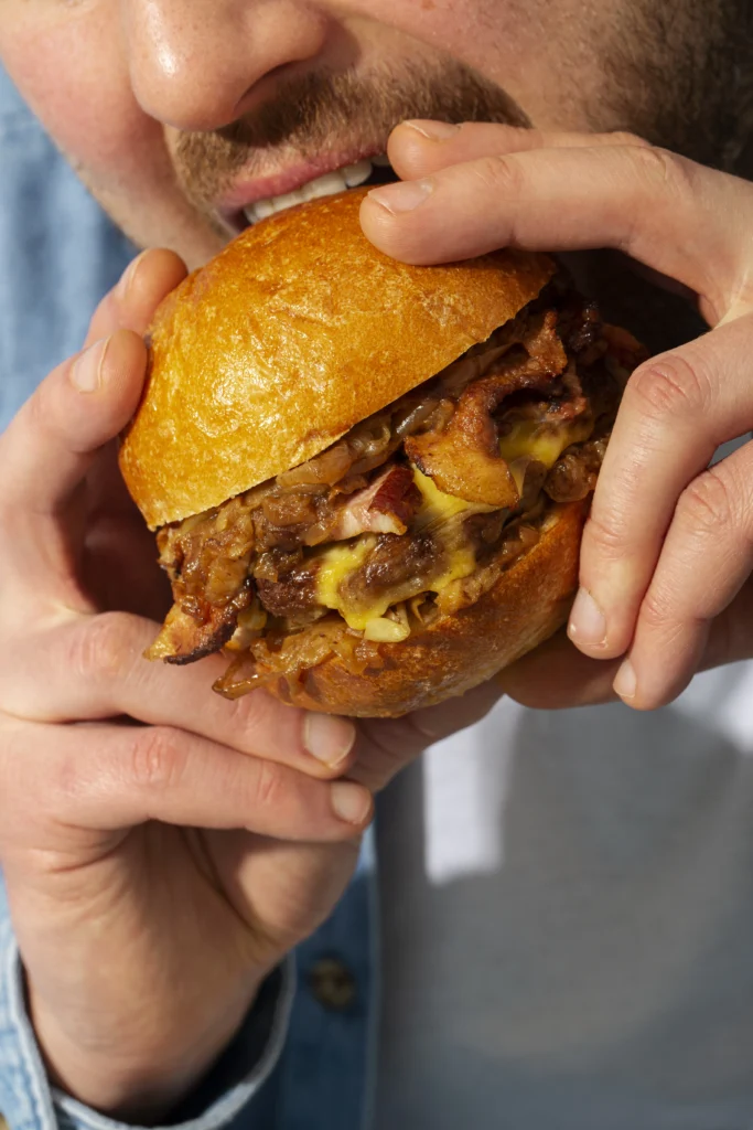 Easy homemade Sloppy Joes served on toasted buns with tangy beef filling