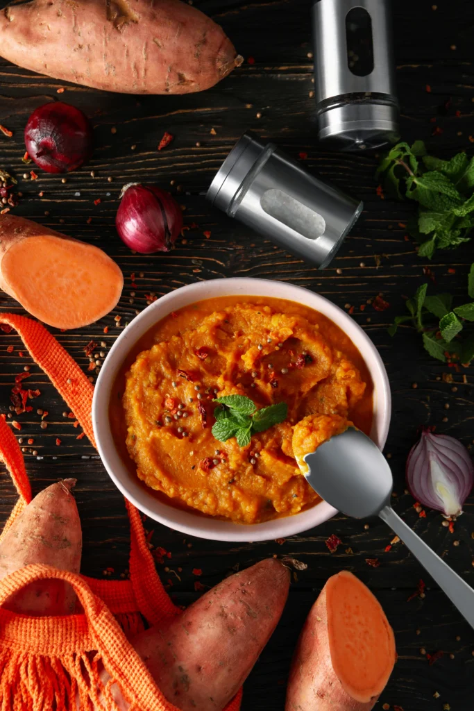 Sweet potatoes served in a variety of simple, flavorful recipes