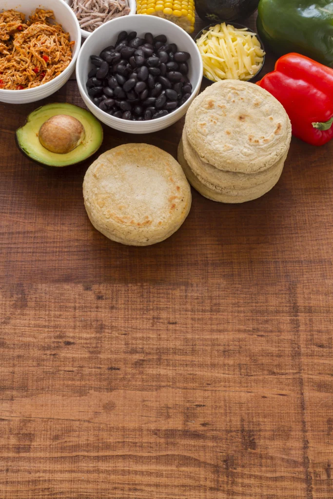 Delicious homemade Gorditas filled with cheese and eggs, perfect for breakfast