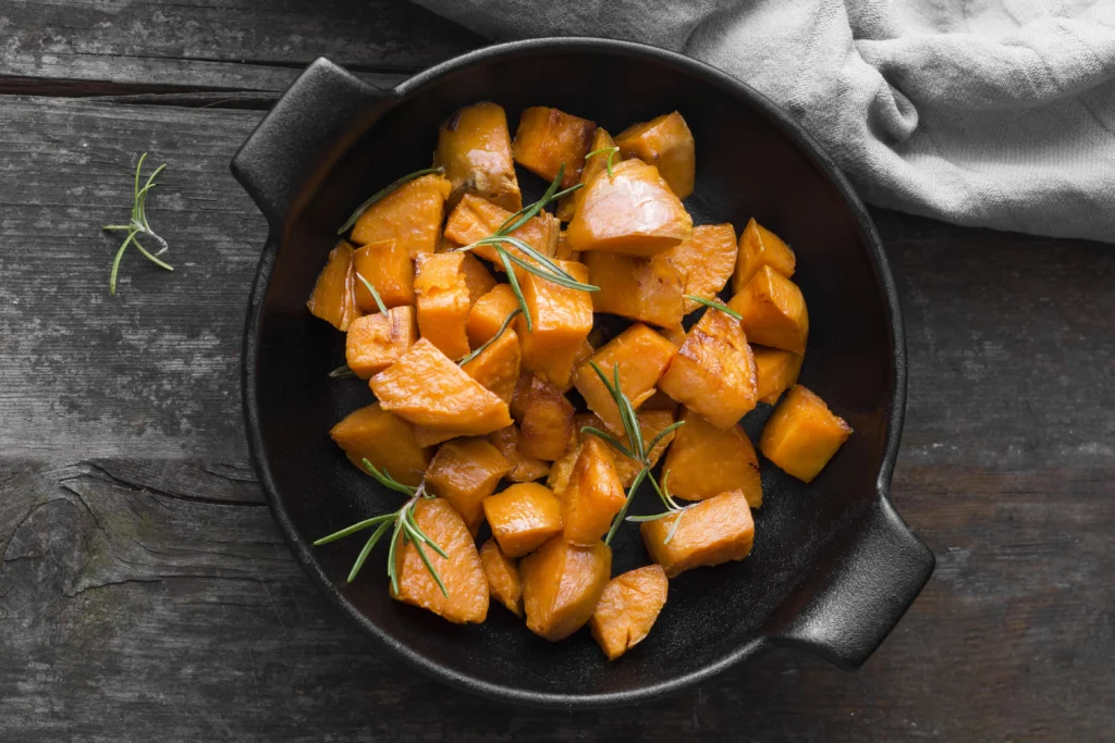 Sweet potatoes served in a variety of simple, flavorful recipes