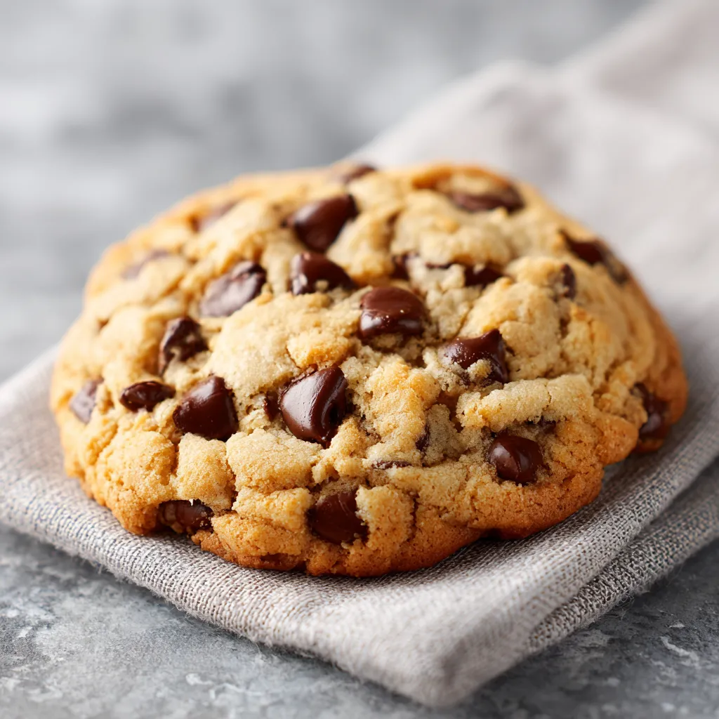 Freshly baked Nestlé Toll House chocolate chip cookies on a cooling rack