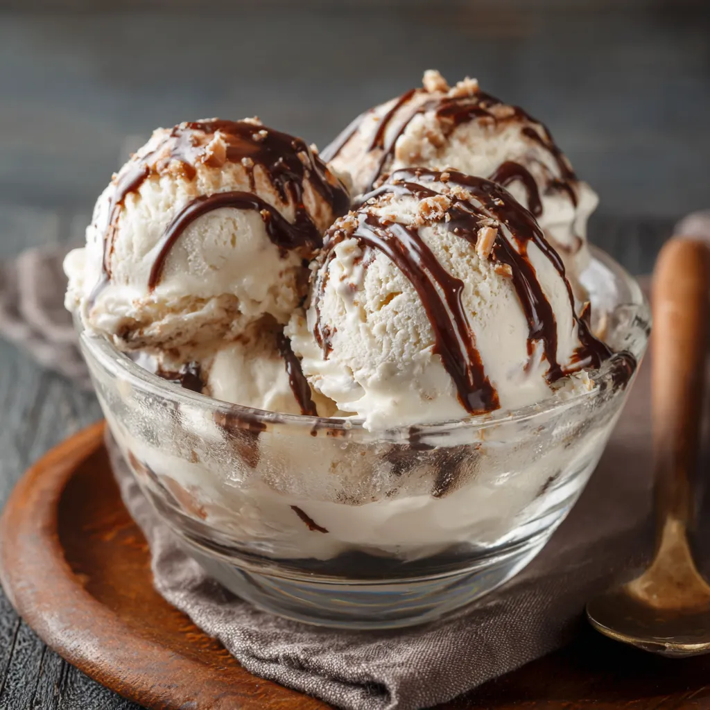 Delicious homemade ice cream with fresh ingredients and vibrant toppings, perfect for a summer treat.