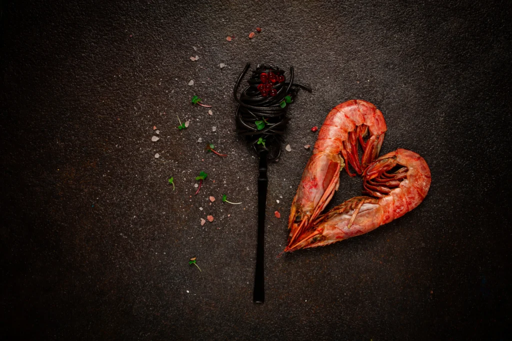 Creamy Shrimp Champagne Pasta – A delicious and elegant Valentine's Day dinner dish