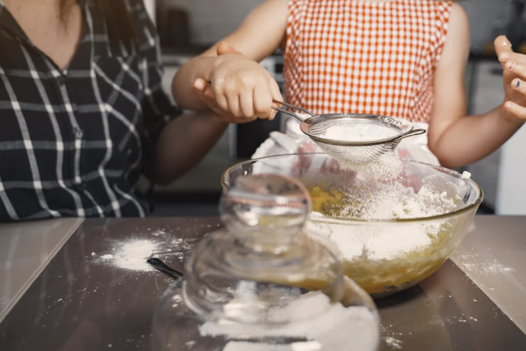 Large batch of Muddy Buddies with chocolate and peanut butter coating