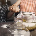 Large batch of Muddy Buddies with chocolate and peanut butter coating