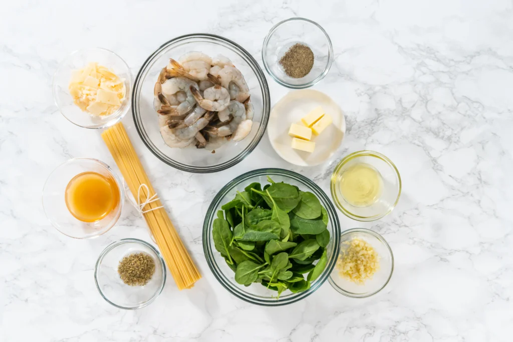 Creamy Shrimp Champagne Pasta – A delicious and elegant Valentine's Day dinner dish