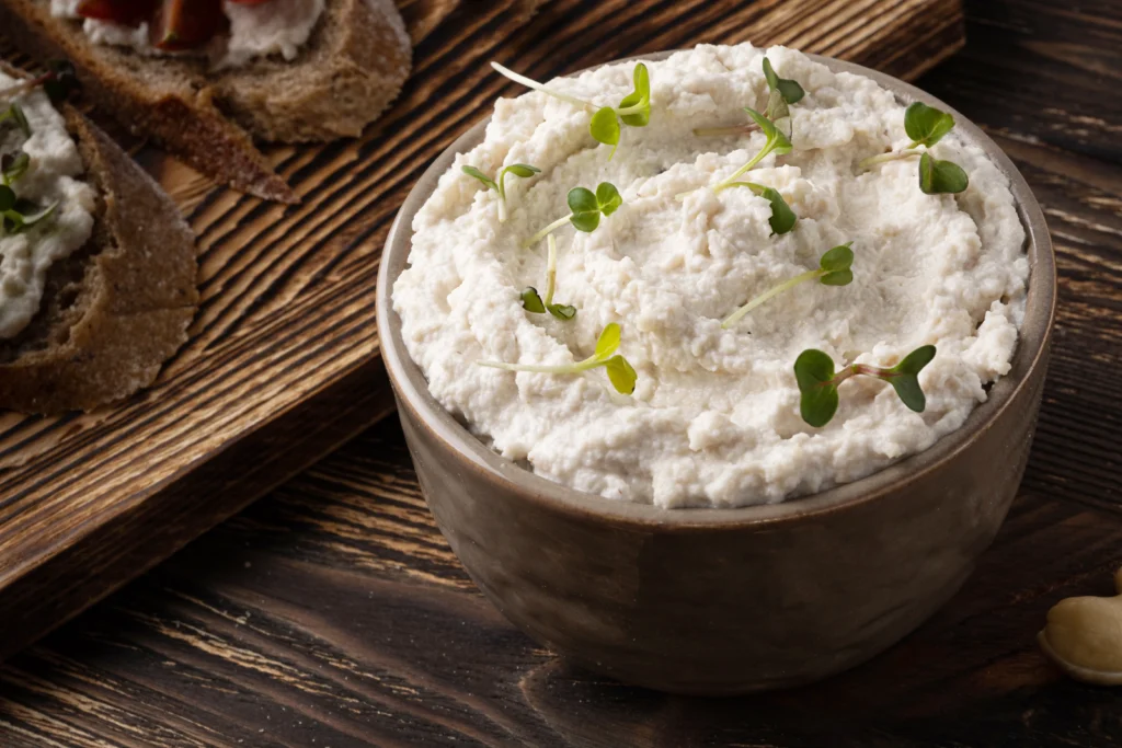 Quick Boursin Cheese Recipe made with cream cheese and herbs