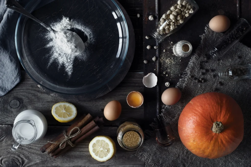 Quick Libby’s pumpkin pie on a plate, ready in under 1 hour