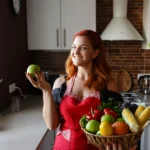 Healthy bowl of irresistible morning porridge topped with fresh fruits, nuts, and honey, inspired by a garden-fresh breakfast recipe.