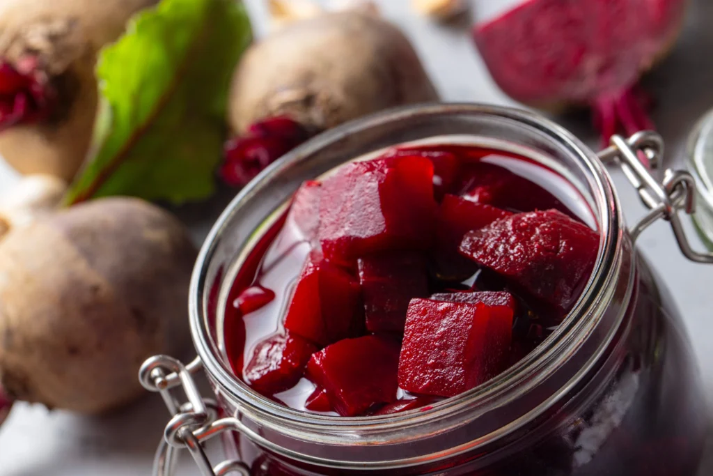 Quick Pickled Beets Recipe with Vinegar and Sugar