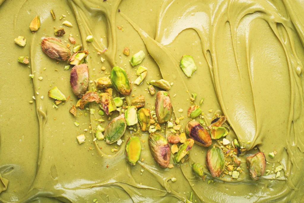 Best Pistachio
A bowl of smooth, creamy pistachio cream with fresh pistachios