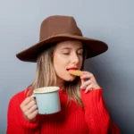 Chewy snickerdoodle cookies coated in cinnamon sugar on a baking tray