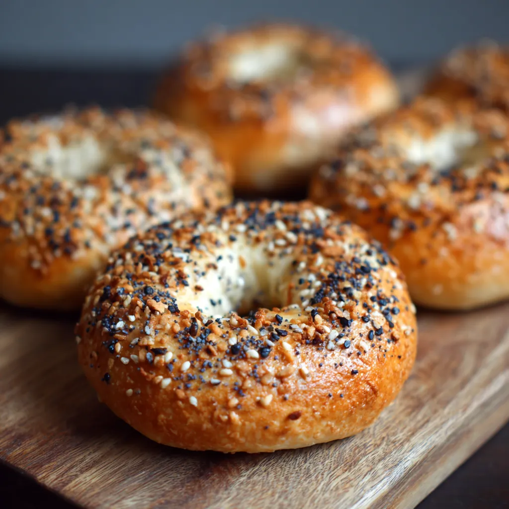 Authentic Bagel
Freshly prepared homemade dish served beautifully with vibrant ingredients and rich textures