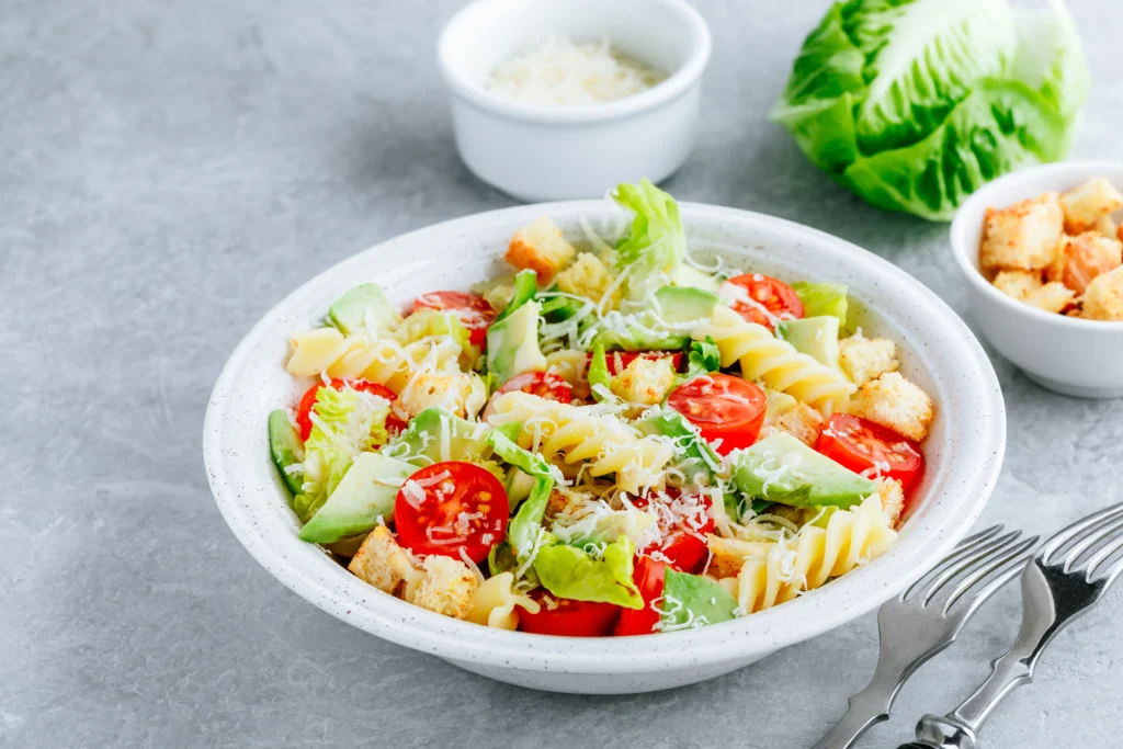 The Most Addictive BLT Caesar Pasta Salad Recipe – Creamy, Crispy & Irresistible