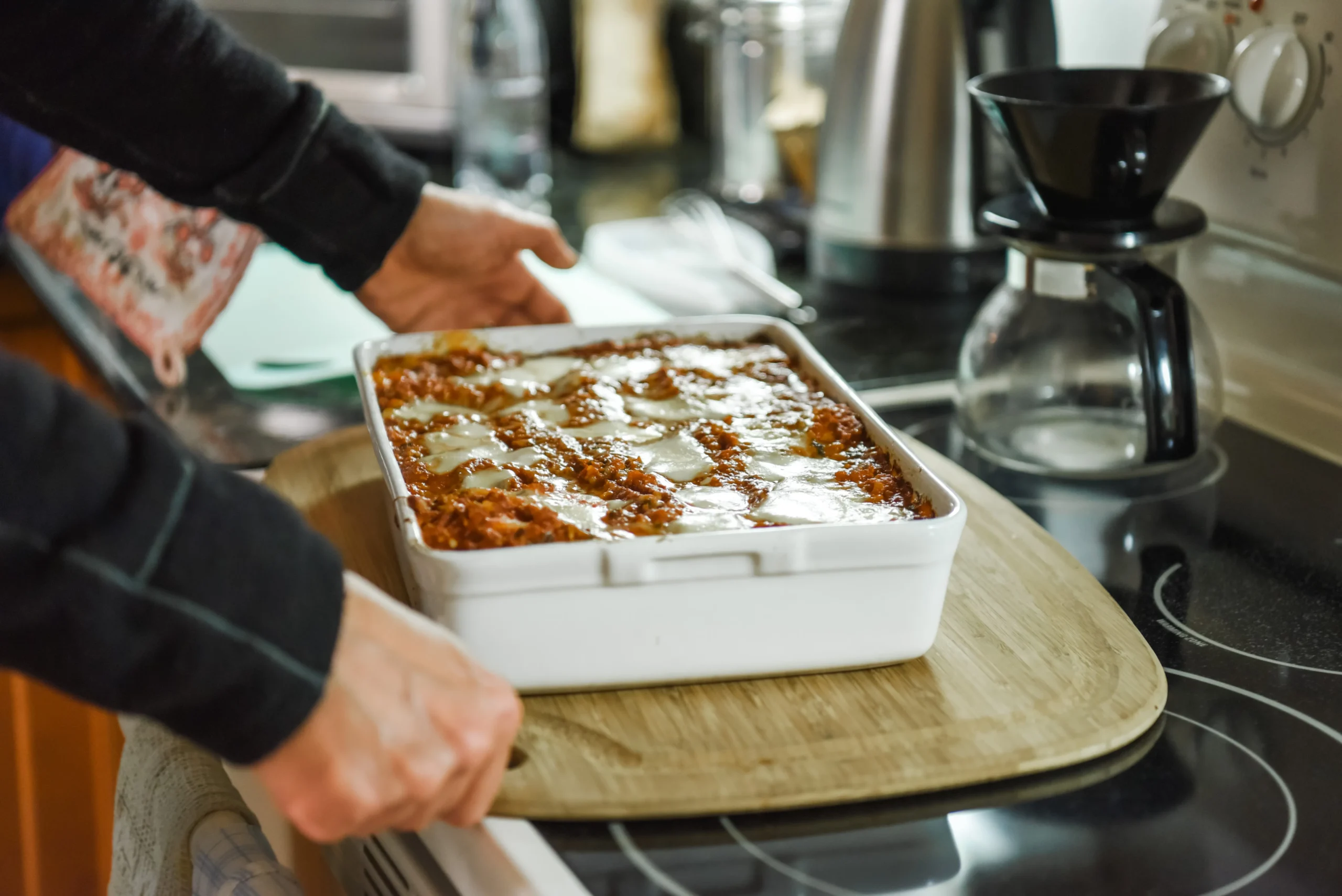 Lasagna Beans Recipe with Cheesy Tomato Sauce