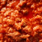 Classic Bolognese sauce under $10 served with pasta