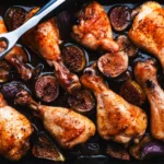 Vinegar chicken with figs under $10, an easy 30-minute dinner