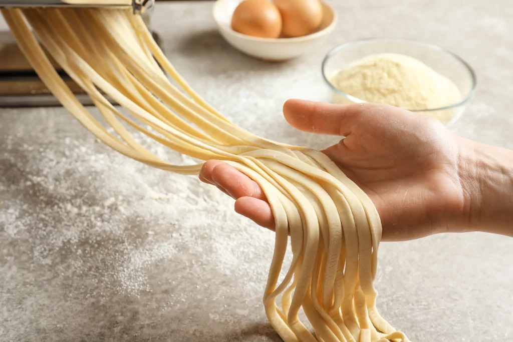Grandma’s homemade egg noodles made with simple ingredients for an easy, budget-friendly meal.