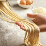 Grandma’s homemade egg noodles made with simple ingredients for an easy, budget-friendly meal.